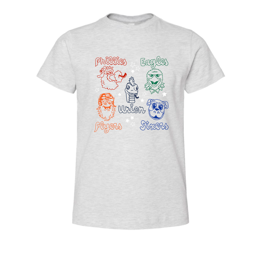 Philly Mascots (Unisex Tee)