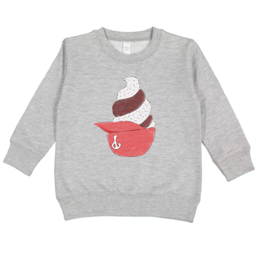 Ice Cream Hat (Unisex Crewneck)