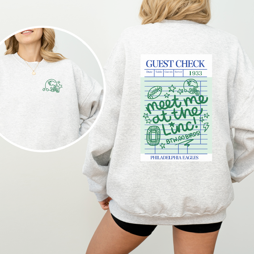 Guest Check (Unisex Crewneck)