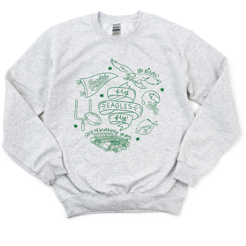 Brotherly Shove Crewneck Sweatshirt (Unisex)