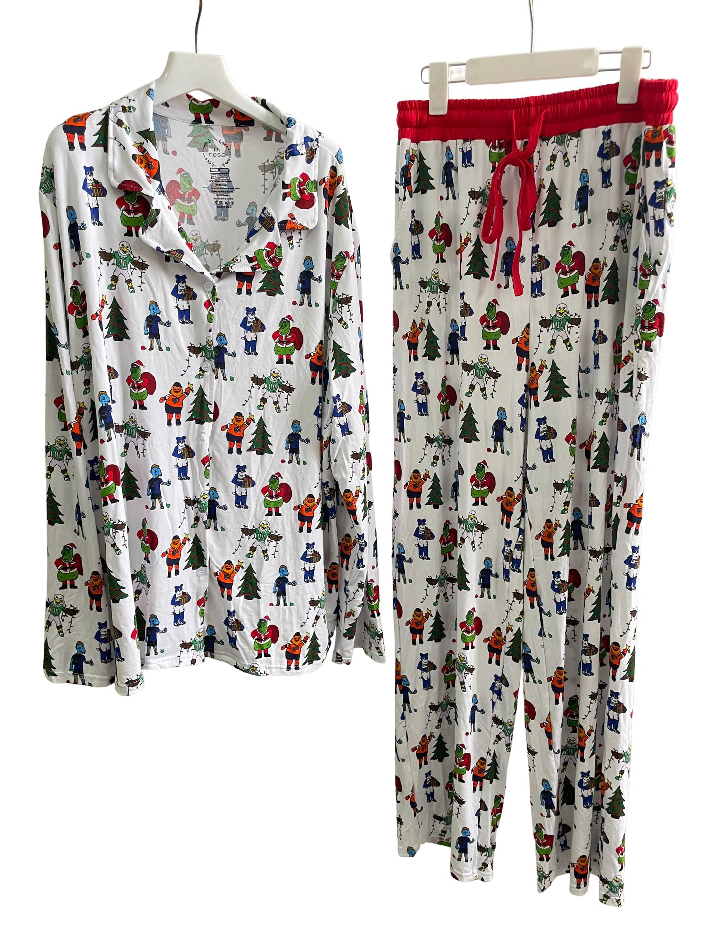 PREORDER Holiday Mascot Button Up Set