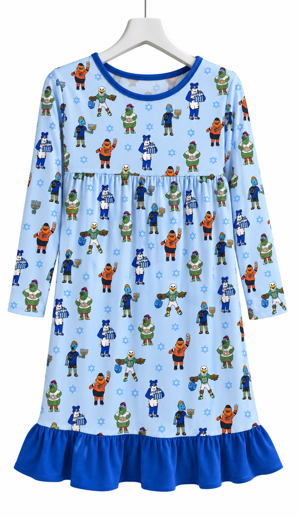 PREORDER Hanukkah Mascots Kid's Nightgown