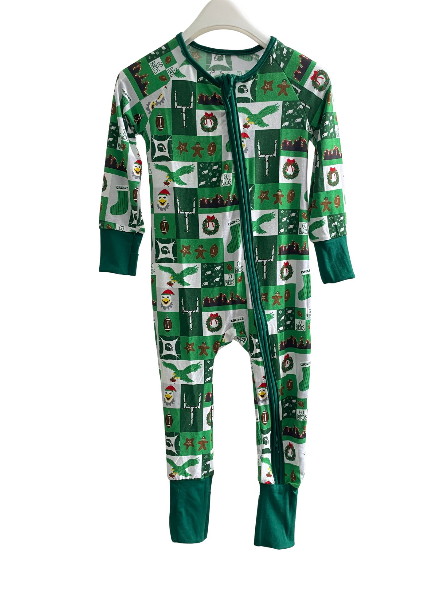 PREORDER Holiday Football Long Sleeve Zippy