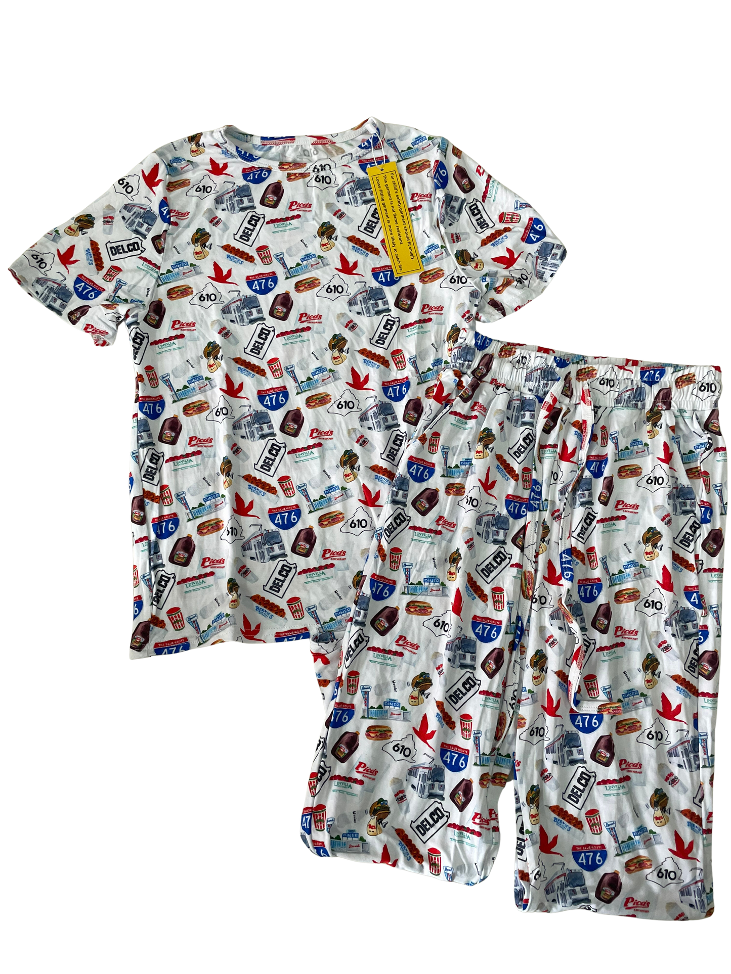 Delco Kid’s 2 Piece Set (with Lounge Pants)