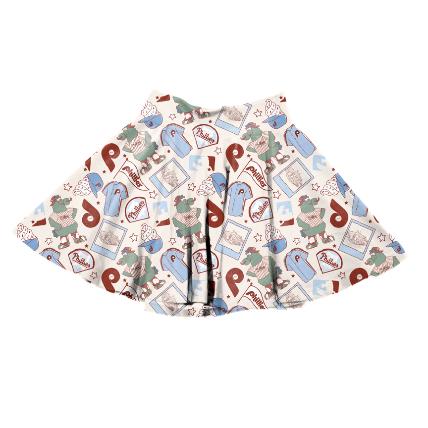 Retro Baseball Skirt (Kids)