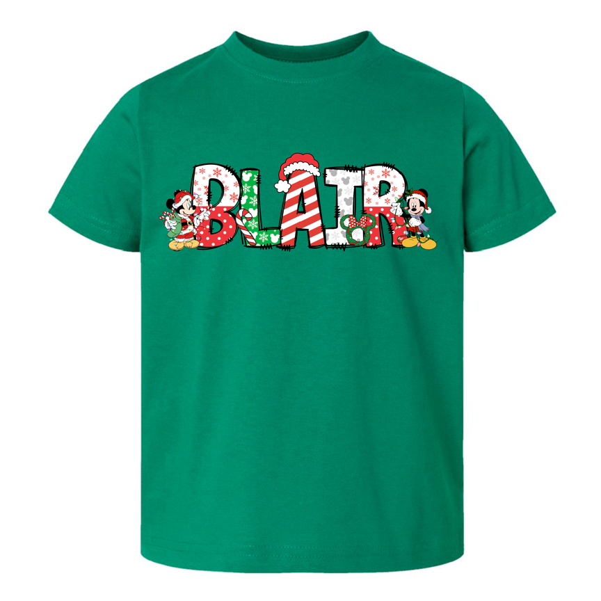 Holiday Name (Unisex Tee)