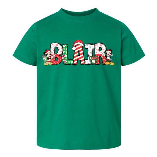 Holiday Name (Unisex Tee)