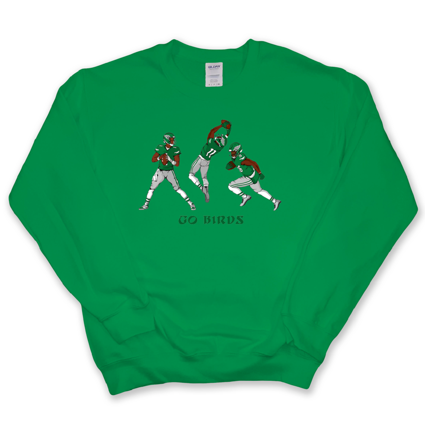 Trio Kelly Crewneck Sweatshirt (Unisex)