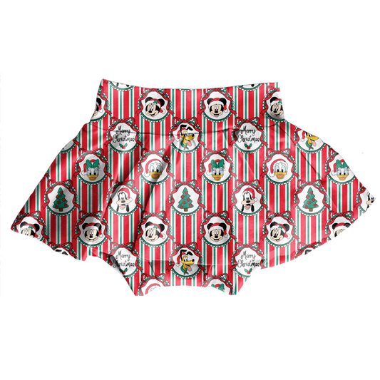Holiday Stripe Skirt (Kids)