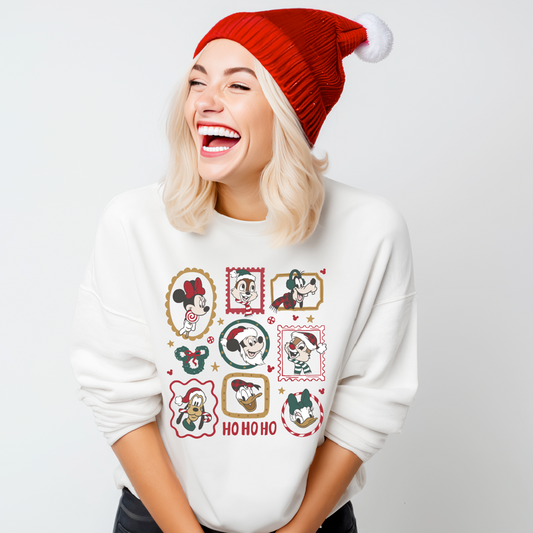 Holiday Character (Unisex Crewneck)