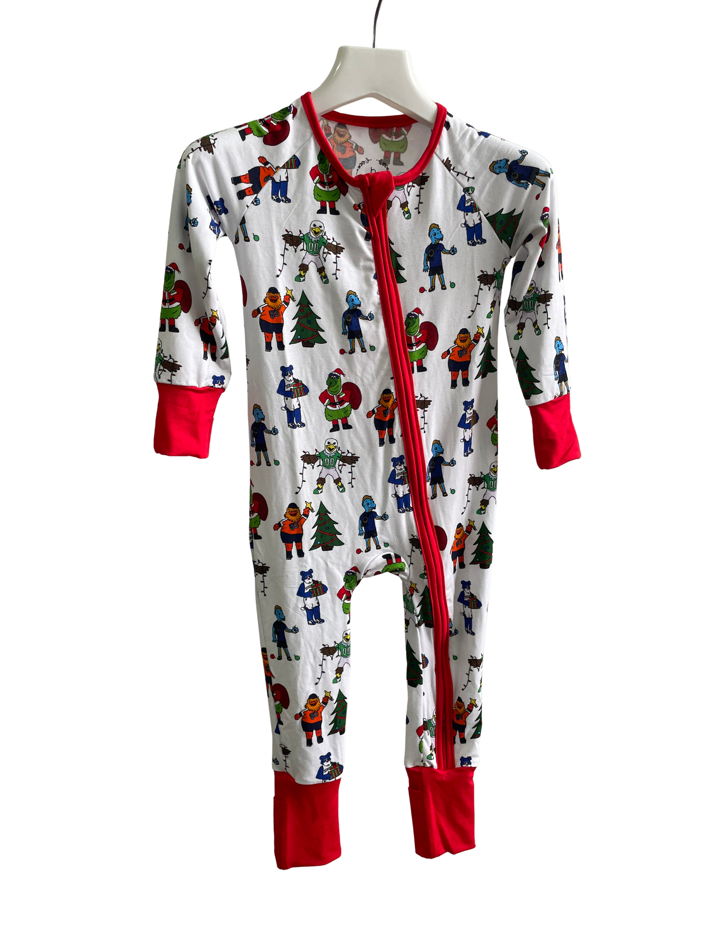 PREORDER Holiday Mascot Long Sleeve Zippy
