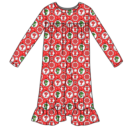 Phil's Ornament Kid's Nightgown