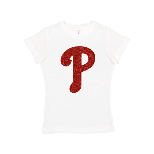 Glitter Logo (Girls Fit Tee)