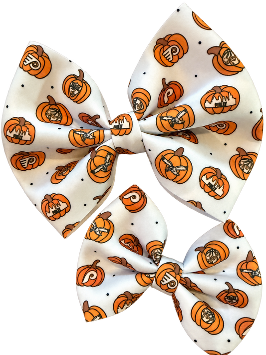 Pumpkin Hair Bow