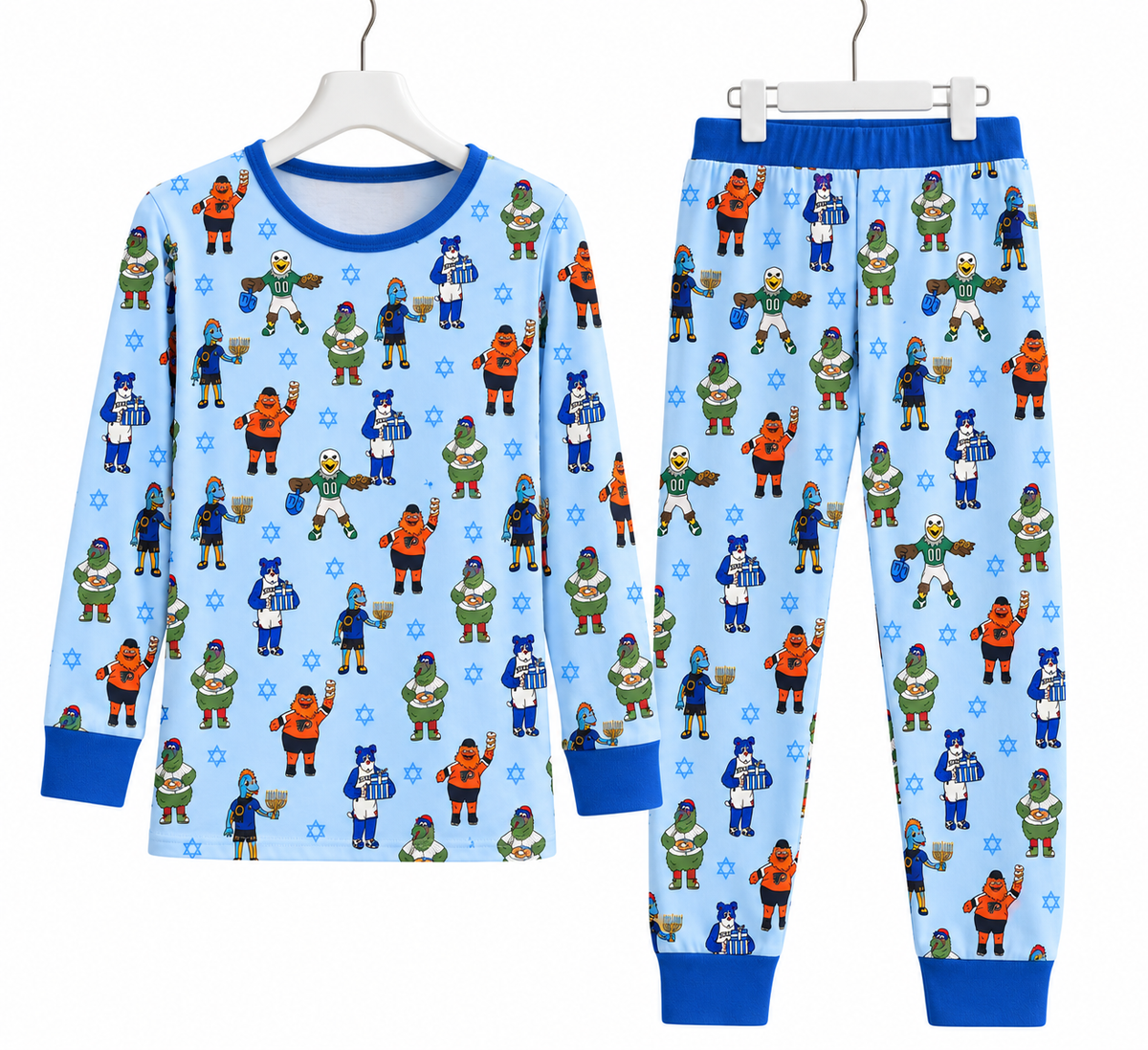 PREORDER Hanukkah Mascots Kid's 2 Piece Set