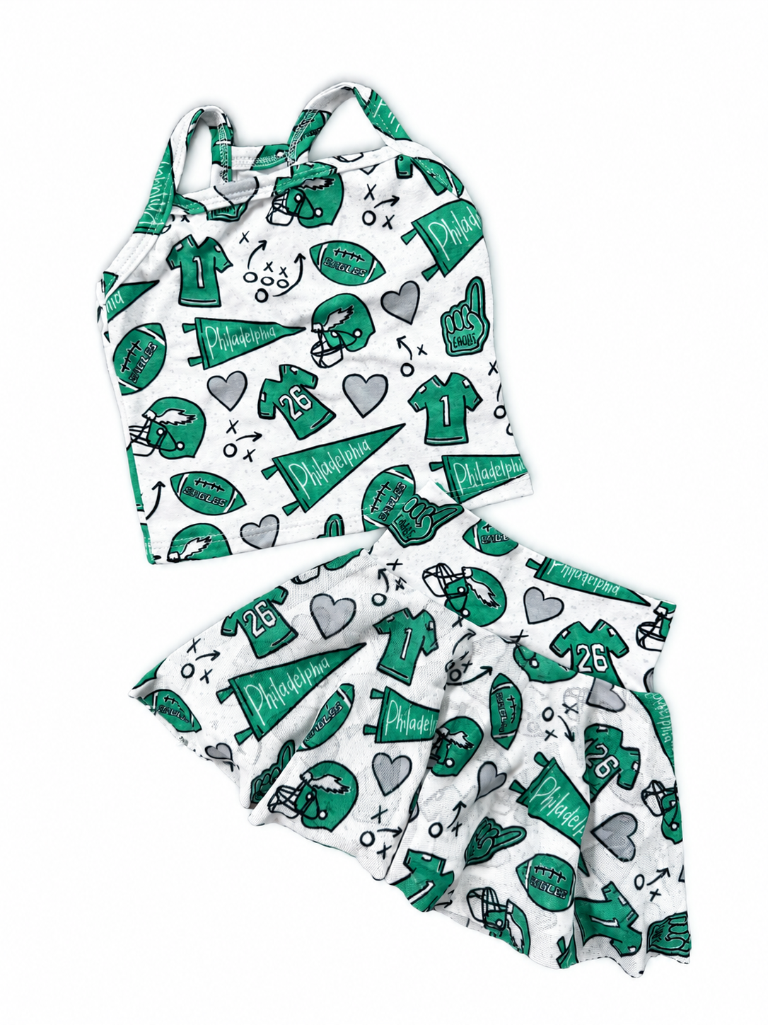 Tank & Tulle Twirl Skirt Set (Kids)