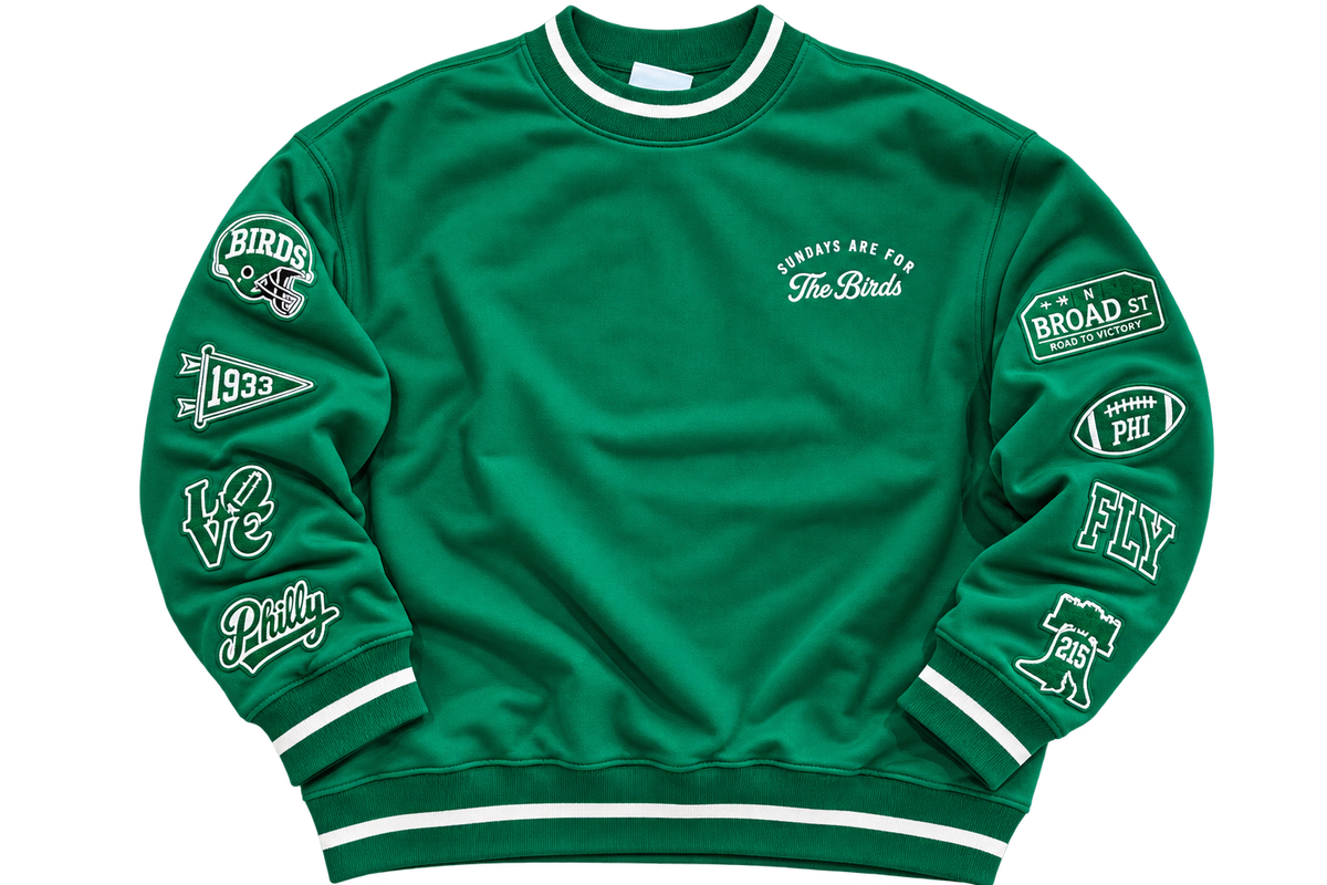 Philly Patches Crewneck