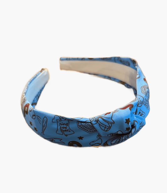 The Bank Knotted Hard Headband