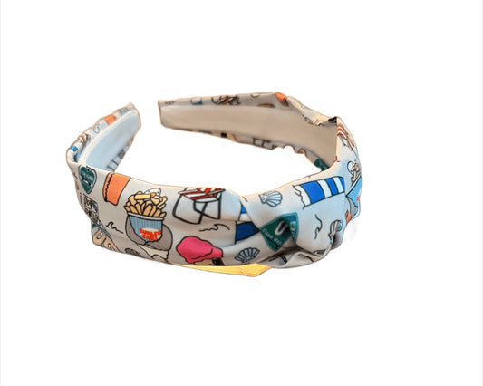 Down the Shore Knotted Hard Headband