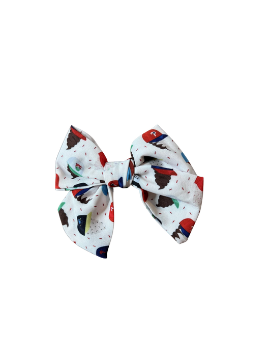 Ice Cream Hair Bow