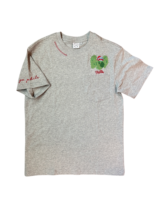 Unisex Embroidered Pocket Phan