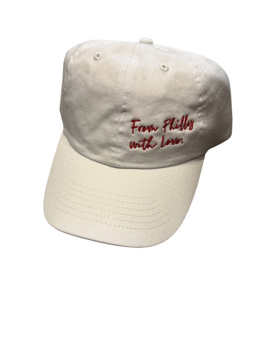From Philly (Red) Baseball Hat