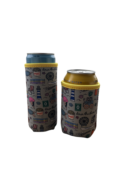 Down the Shore Can Koozie