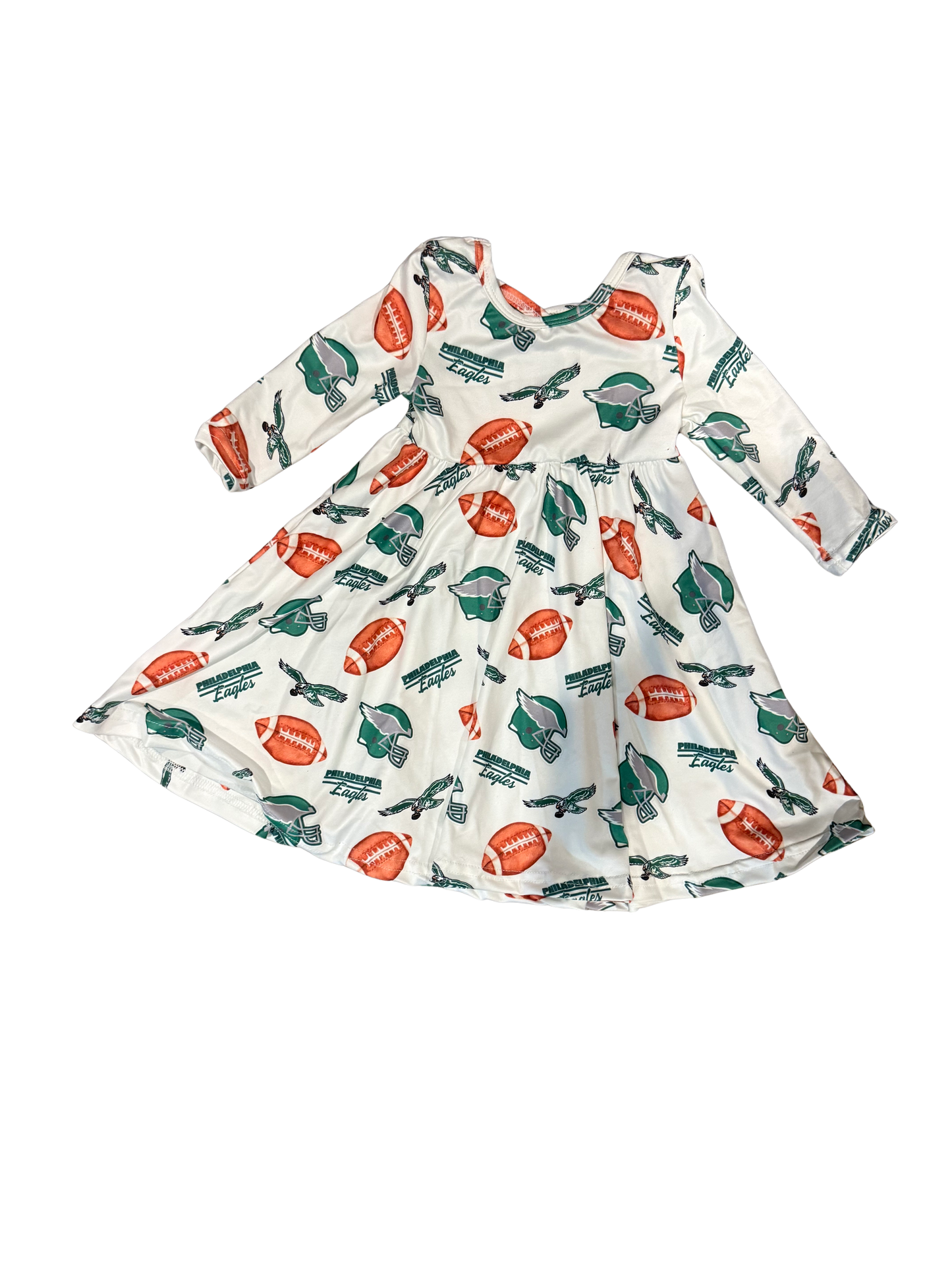 Philly Football Long Sleeve Dress