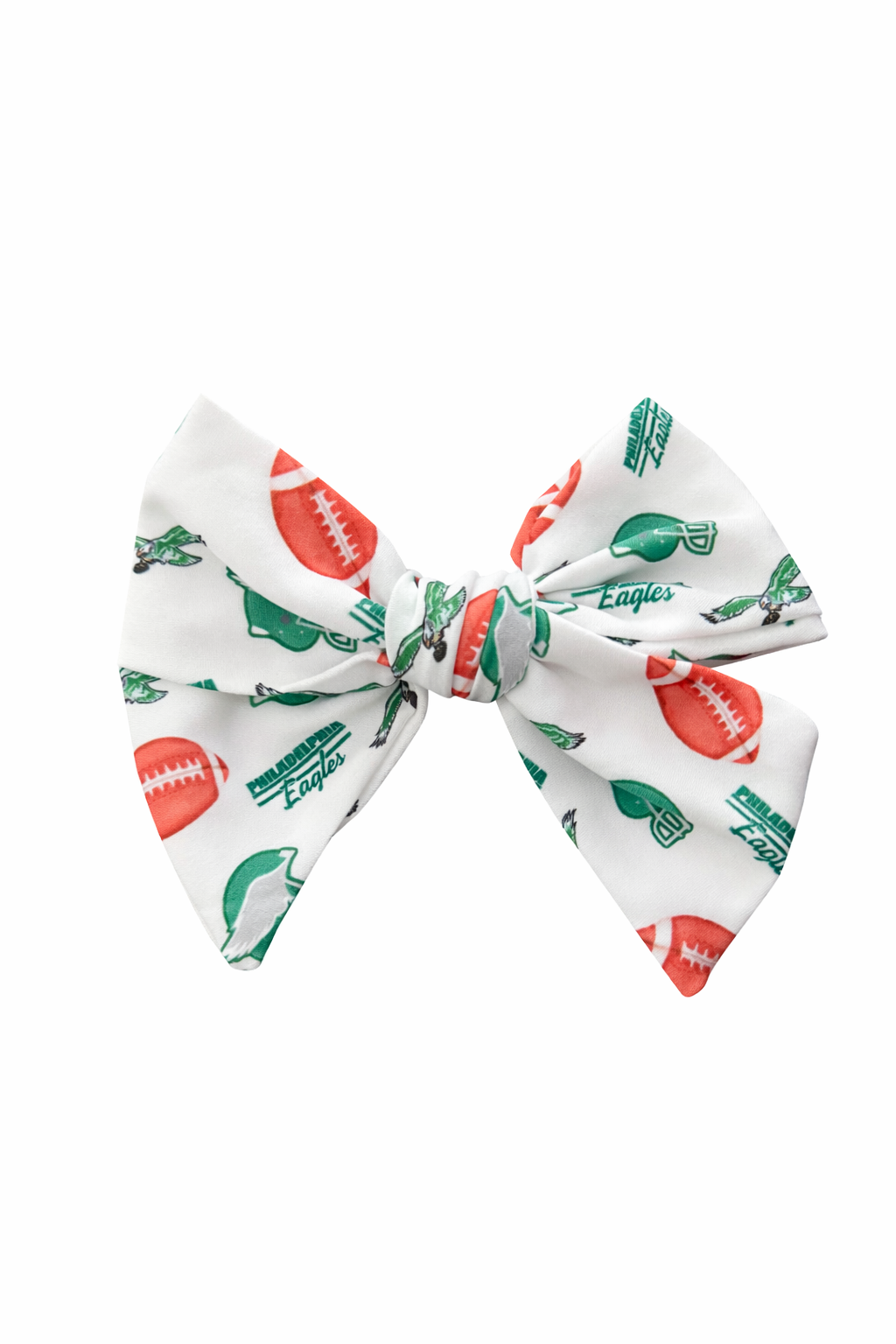 Football Hair Bow