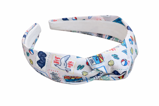 Jersey Shore Knotted Hard Headband