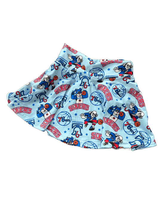 10, 9, 8, 76ers Skirt (Kids)