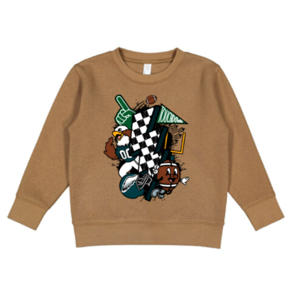 Touchdown Crewneck (Toddler & Youth)