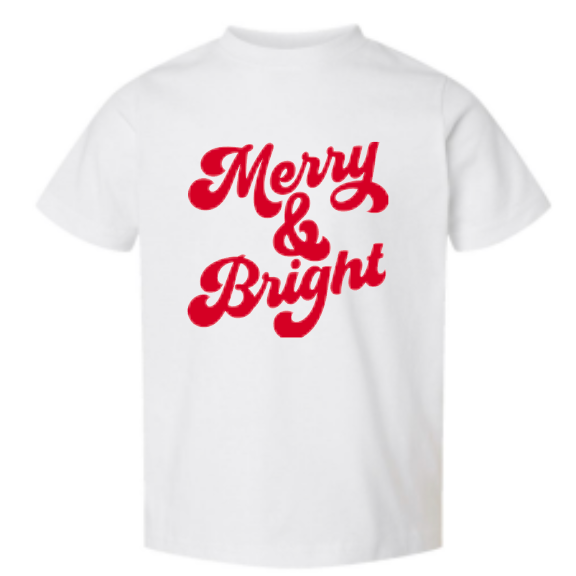 Merry & Bright (Unisex Tee)