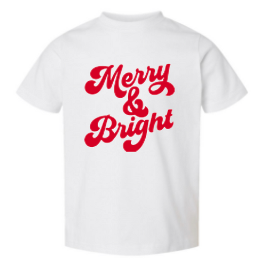 Merry & Bright (Unisex Tee)