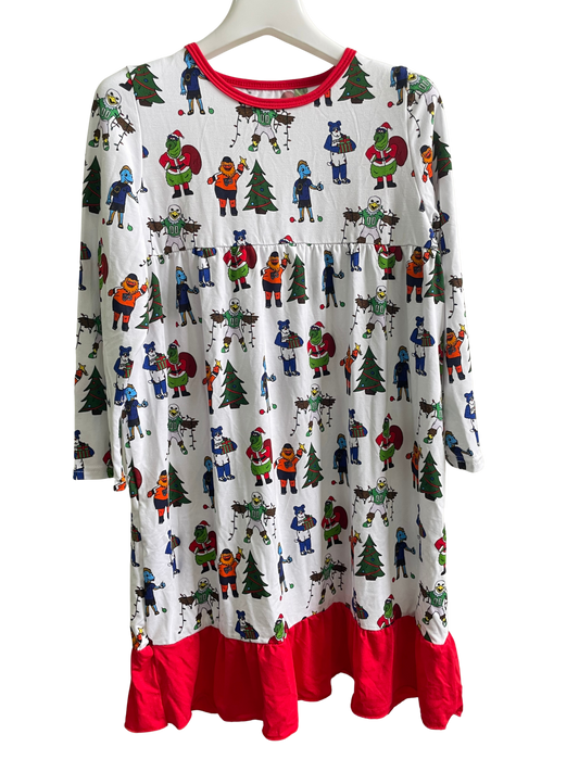 PREORDER Holiday Mascot Kid's Nightgown