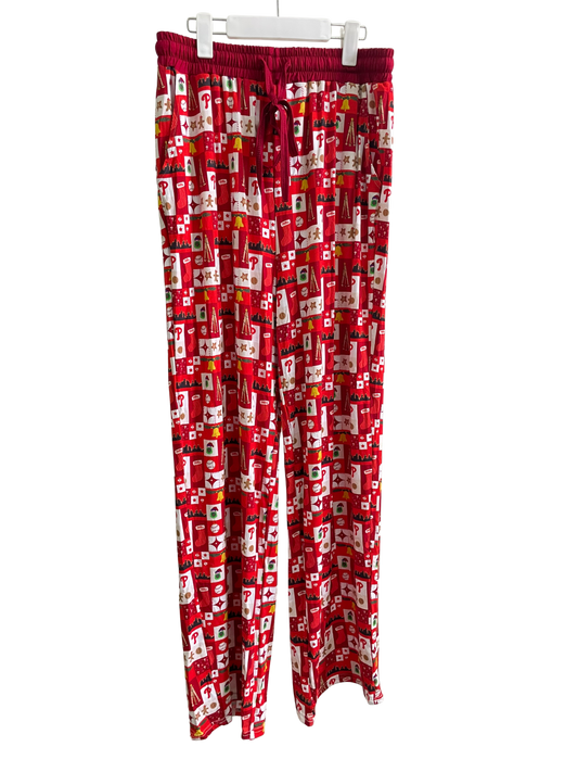 PREORDER Holiday Baseball Pajama Lounge Pants