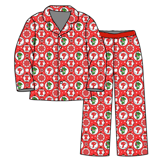 Phil's Ornaments Button Up Set