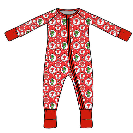 Phil's Ornaments Long Sleeve Zippy