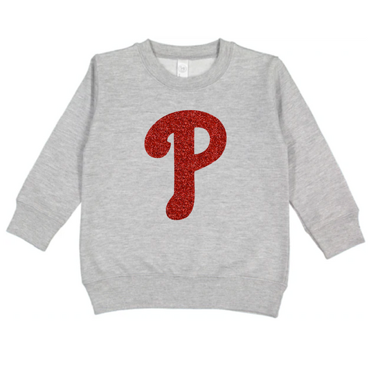 Glitter Classic Logo (Unisex Crewneck)