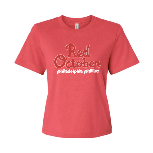 Red October Women's Fit Boxy Tee