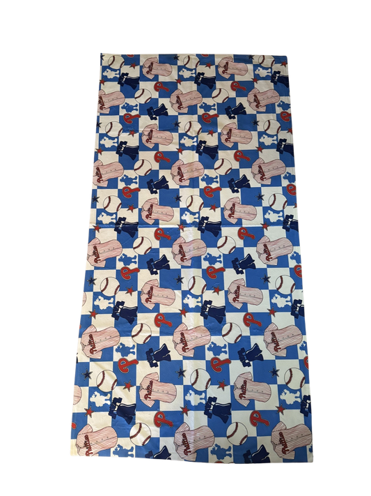 Check Baseball Beach Towel