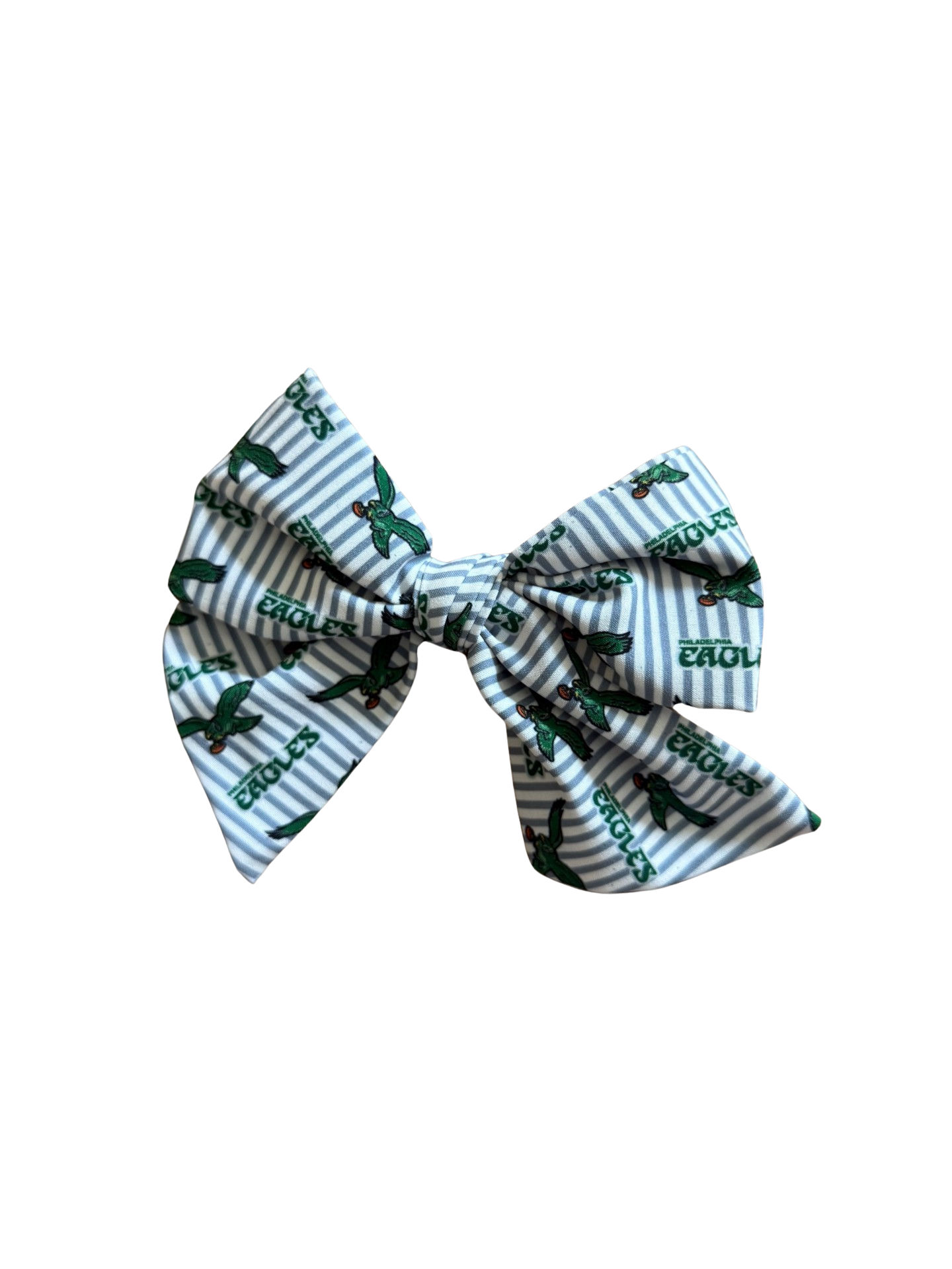 Stripe Eagle Hair Bow