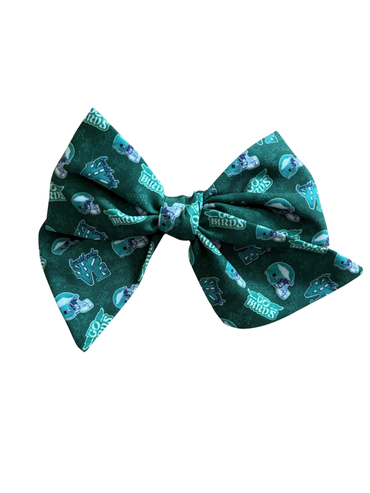 Brotherly Shove Hair Bow