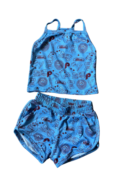 Broad Street Girls Tank & Shorties (Kids)