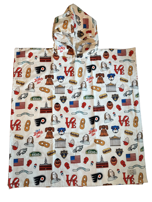 JAWN Hooded Poncho Towel